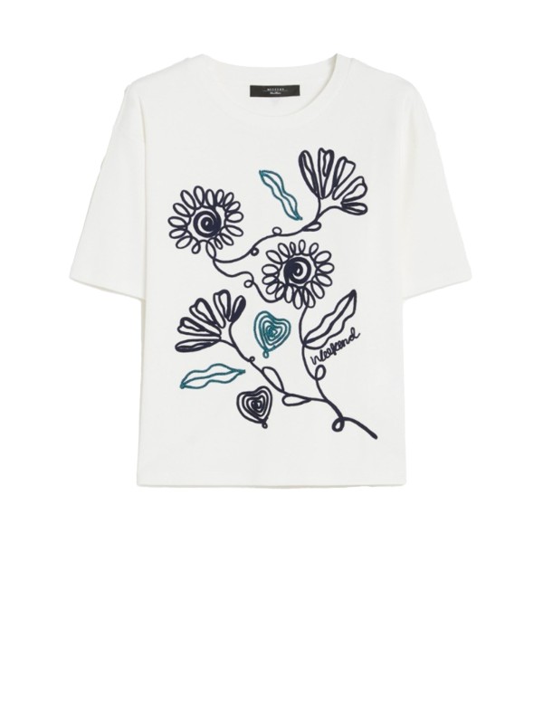 T-shirt fiori