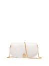 Deva Shoulder Bag in White Leather