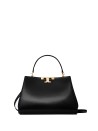 Eleanor Leather Satchel Bag with Shoulder Strap