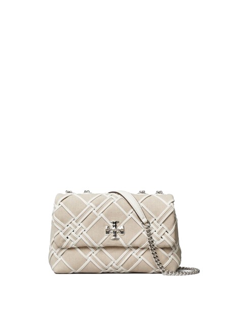 Kira Woven Canvas Crossbody Bag
