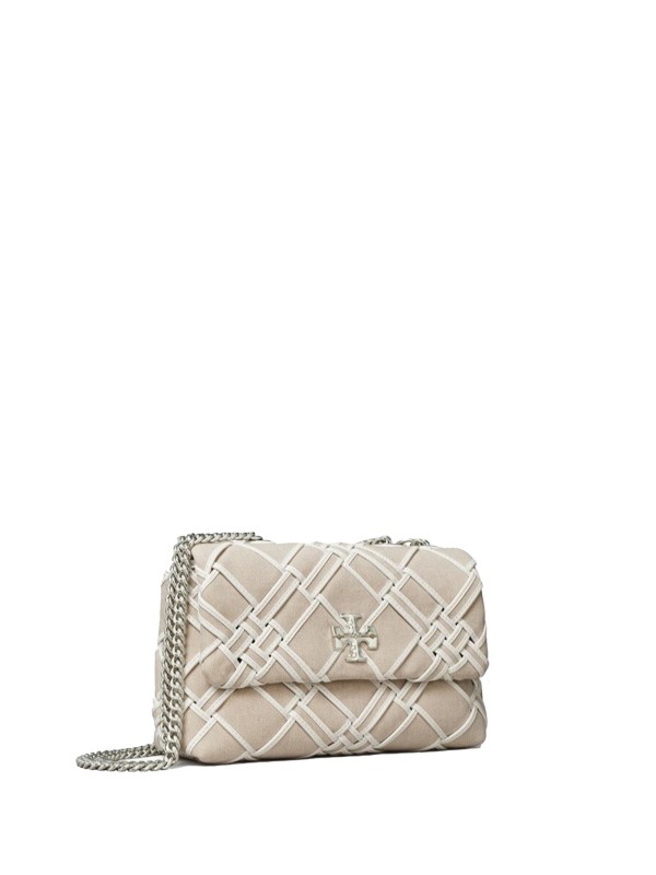 Kira Woven Canvas Crossbody Bag