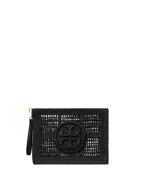 Ella Raffia Hand Crochet Clutch