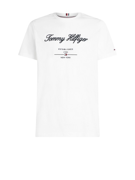 T-shirt with embroidered logo