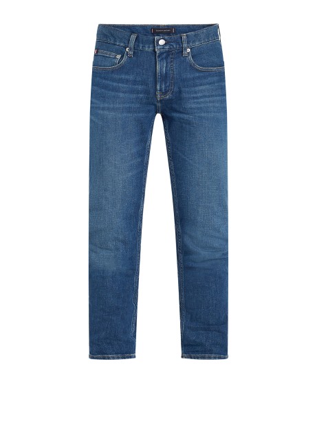 Denton straight jeans with whiskering