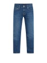 Jeans Denton dritti con baffature