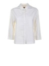 Women's White Poplin Shirt