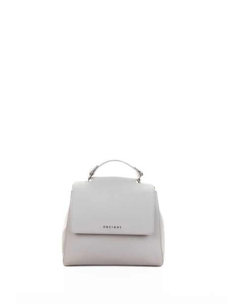 Sveva Soft S Leather Shoulder Bag with Shoulder Strap Clay