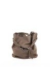 Borsa a secchiello Dory M in pelle