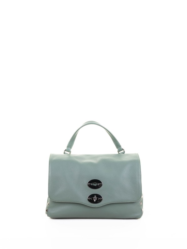 Postina Daily Giorno Small in leather with shoulder strap
