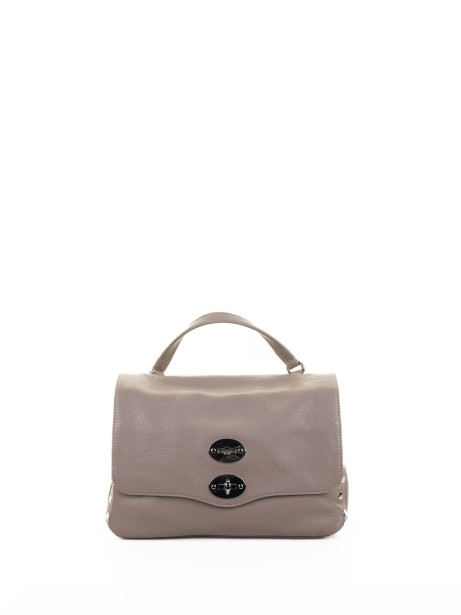 Borsa Postina S in pelle con tracolla