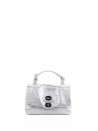 Borsa Postina Midollino S argento