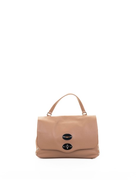 Borsa Postina S in pelle con tracolla