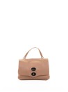 Borsa Postina S in pelle con tracolla