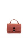 Borsa a mano Postina Saeta S in pelle con tracolla