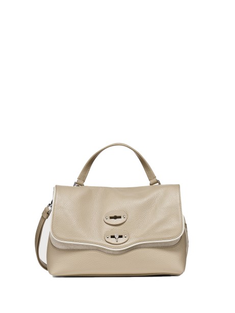 Racquet Club Leather Messenger Bag with Shoulder Strap