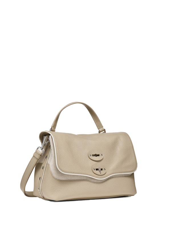Borsa postina Racquet Club in pelle con tracolla