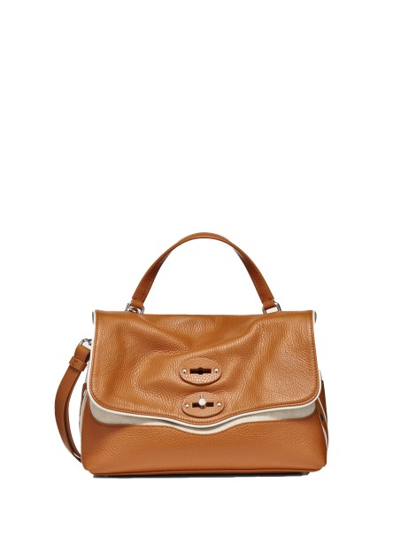 Borsa postina Racquet Club in pelle con tracolla