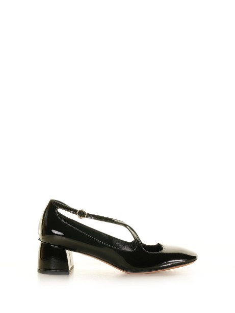 Décolleté modello Mary Jane vernice nero Décolleté modello Mary Jane vernice nero