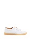 Men's Sneaker in leather and contrasting sole