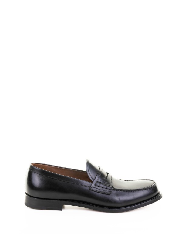 Black Leather Moccasin Black Leather Moccasin