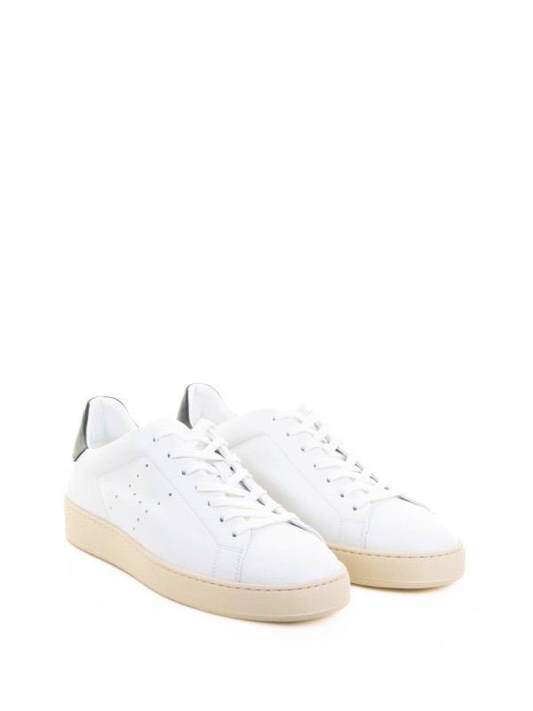 Men's Sneaker H672 Ivory Leather