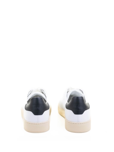 Sneaker uomo H672 avorio in pelle