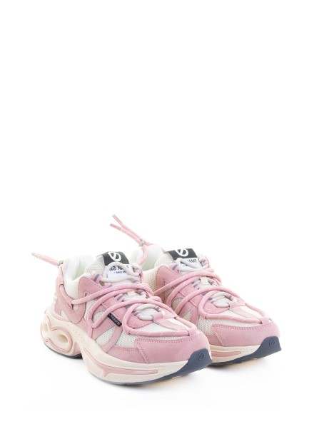 Women's Pink Leather Sneaker