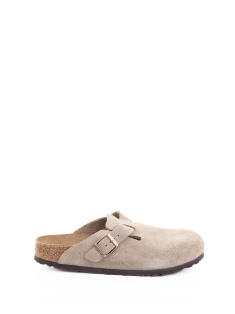 Sabot Boston tortora in suede