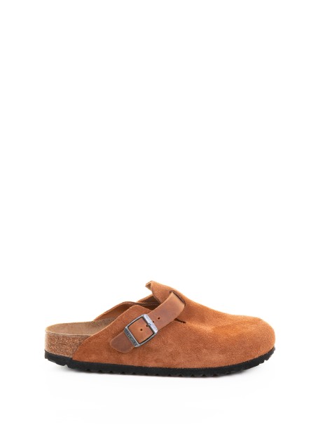 Sabot Boston cognac in suede