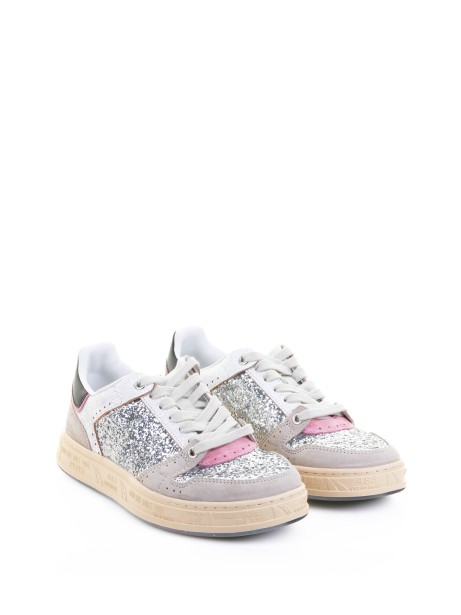 Sneaker Quinn 7423 donna argento