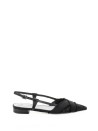 Kesha Pointed Slingback Ballerinas