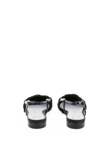 Kesha Pointed Slingback Ballerinas