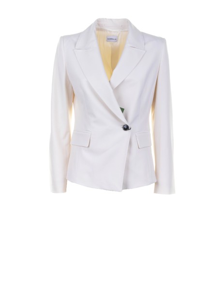 White Single Breasted Jacket