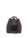 Shopping bag in tessuto intrecciato