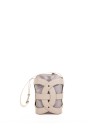 Borsa a secchiello All Around M in tessuto jacquard riciclato e pelle