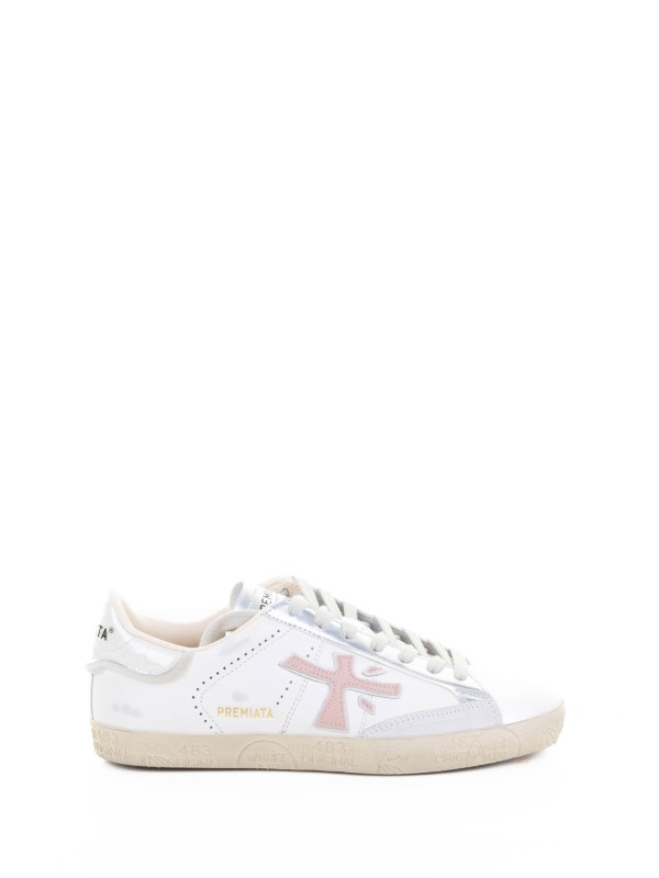 Sneaker Steven 7281 bianco cipria donna Sneaker Steven 7281 bianco cipria donna