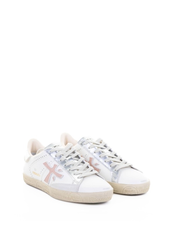 Sneaker Steven 7281 white powder women