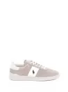 Sneaker beige in suede