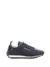 Men's black soccer model sneaker