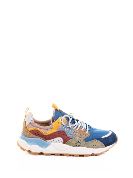 Sneaker Yamano uomo bluette multicolore Sneaker Yamano uomo bluette multicolore