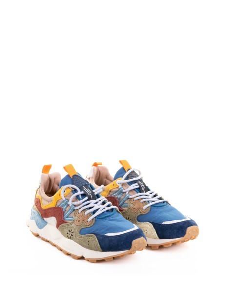 Sneaker Yamano men blue multicolor
