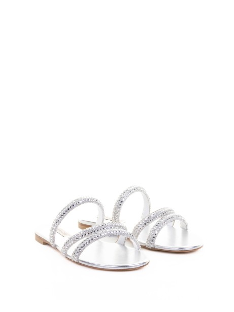 Silver Glitter Slipper 2