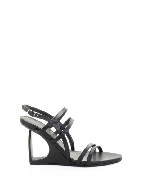 Black Leather Sandal