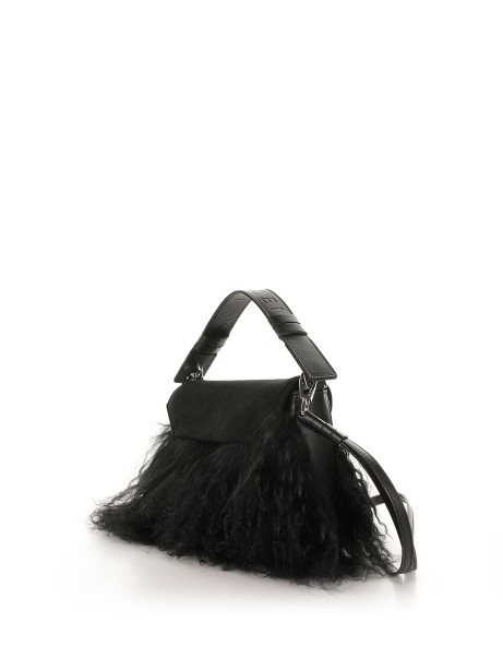 Ari Mongolia black bag with shoulder strap 2