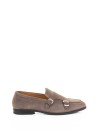 Mocassino uomo doppia fibbia in suede