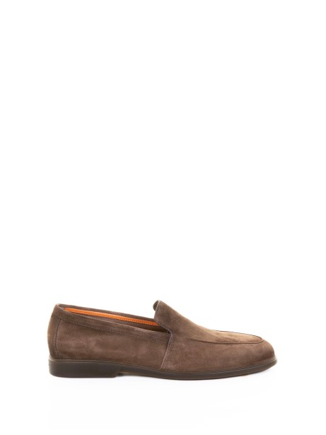 Mocassino marrone in suede