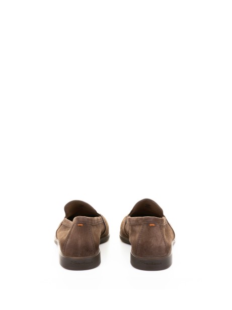 Mocassino marrone in suede