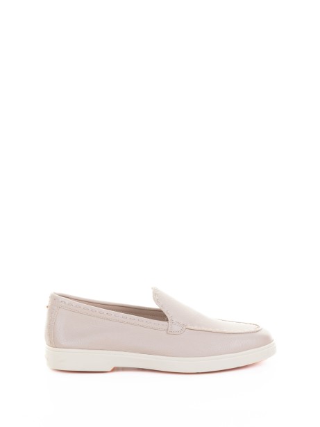 Mocassino donna rosa in pelle Mocassino donna rosa in pelle