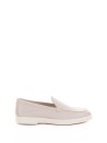 Women's Pink Leather Moccasin