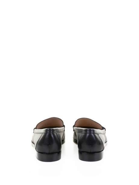 Black Leather Moccasin
